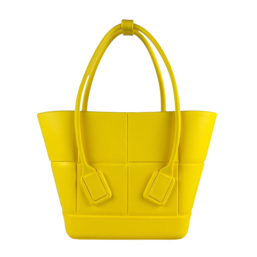 Bottega Veneta Arco Tote Handbag Yellow